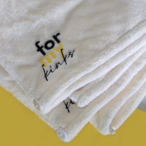 Lush Microfiber Hair Towel
